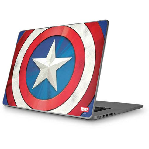 Marvel Captain America Shield Apple MacBook Pro 17-inch Skin